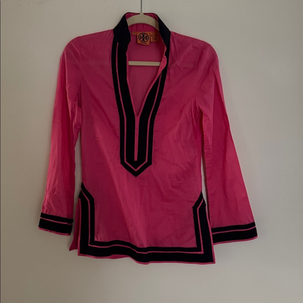 Tory Burch Pink Tunic size 0